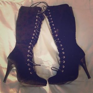 Brand new Lace Up Heels